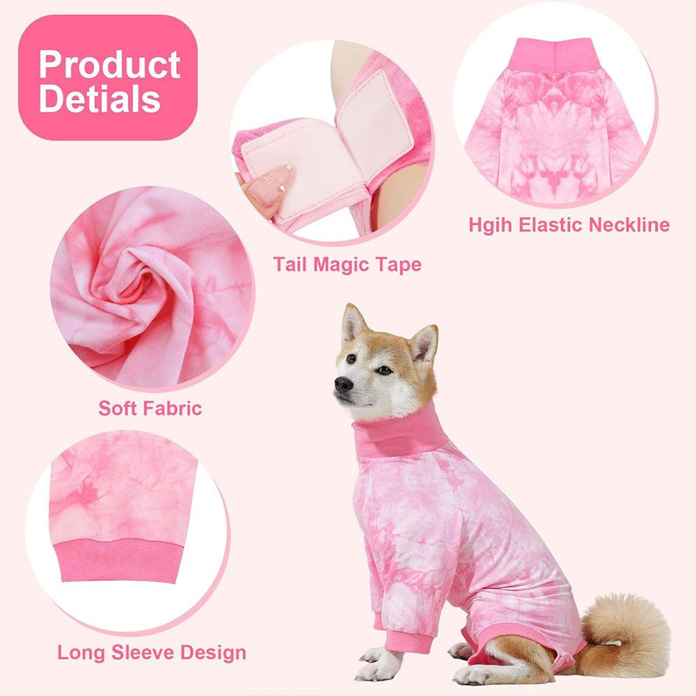 Breathable and Highly Stretchable Dog Surgery Recovery Suit
