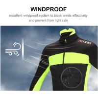 Men’s Windproof Jacket - 3-Layer Design, Night Safety Reflective