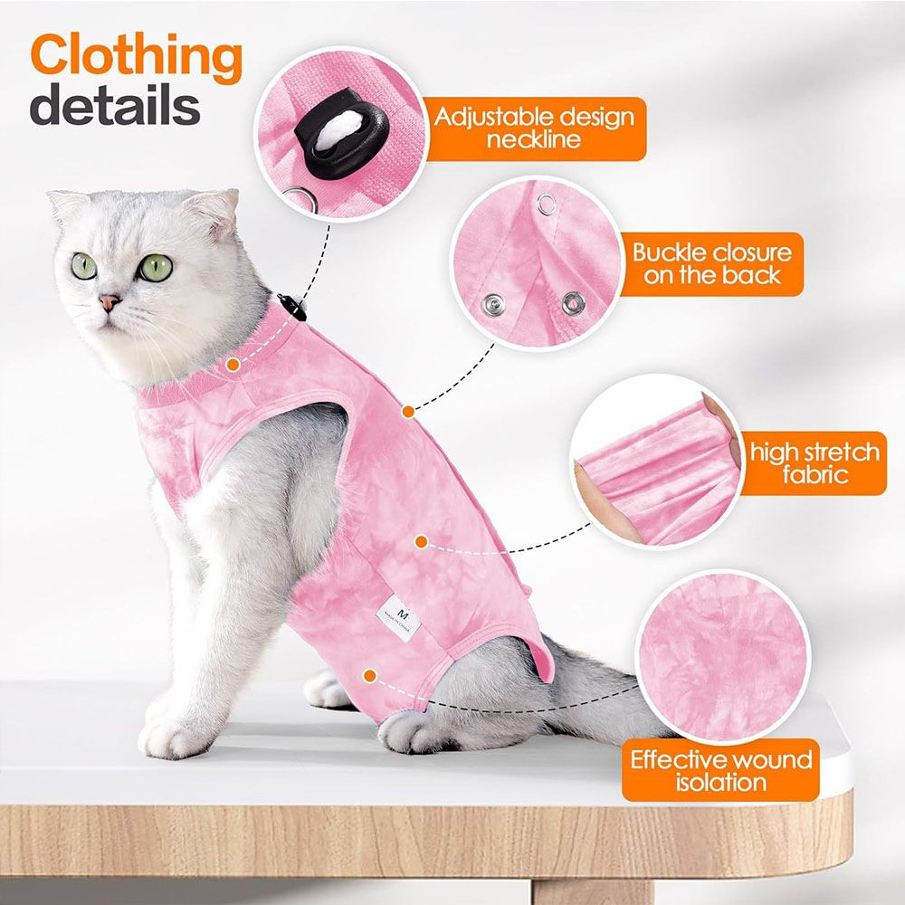 Cat Post Surgery Soft Cone Onesie Shirt