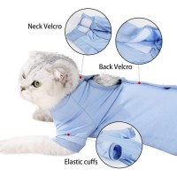 Spay Neuter Cat Recovery Suit with Full Legs