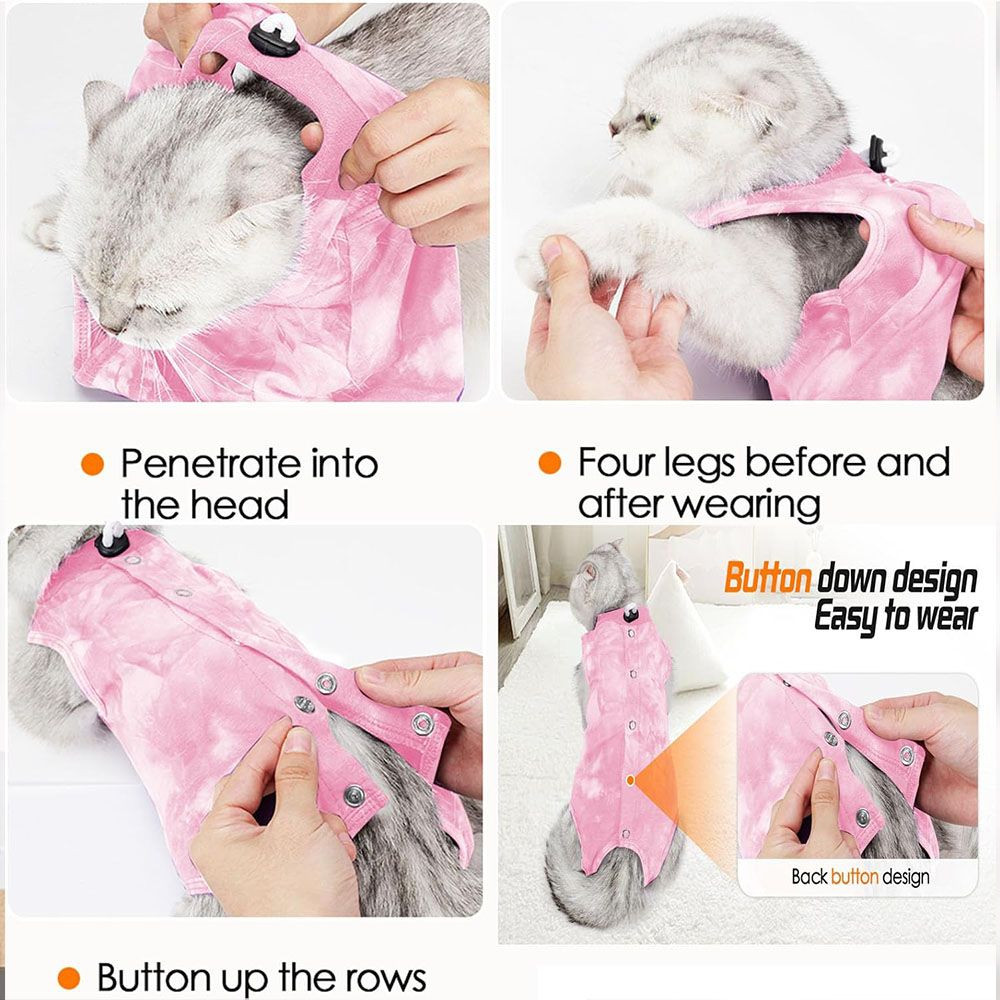 Cat Post Surgery Soft Cone Onesie Shirt